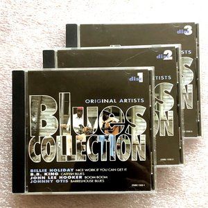 Blues Collection 3 CD Set - Original Artists BB King John Lee Hooker B Holiday